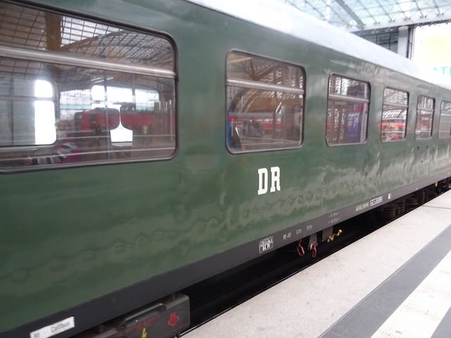 東ドイツの列車