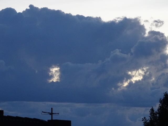 夕方の雲