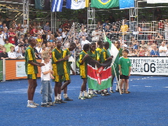 決勝進出ケニアチーム