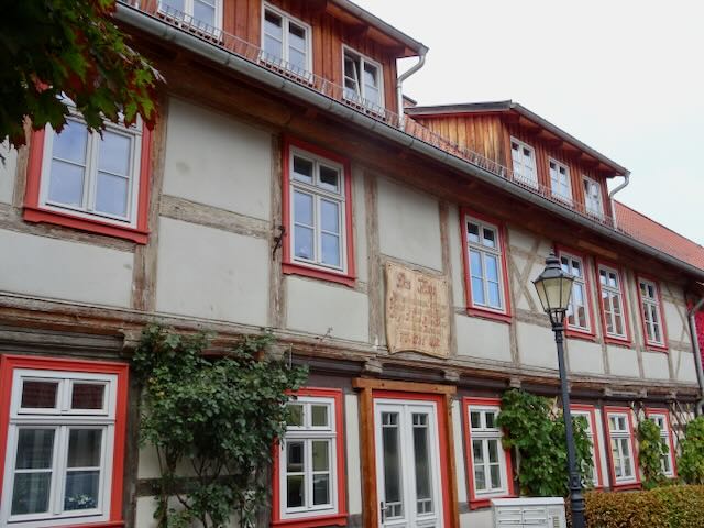 ハーフティンバー様式の家