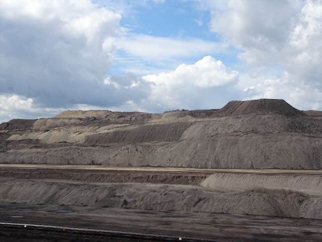 石炭露天掘り炭鉱