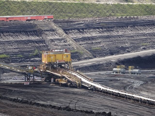 石炭露天掘り炭鉱